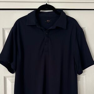 Quince Men's Navy Blue Polo Shirt